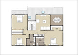Small Lot residential house design by Australian House Design Group, modern exterior with stylish facade and landscaped yard.