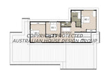 Modern Australian House Design M4020 exterior with large windows, clean lines, and contemporary architectural features.