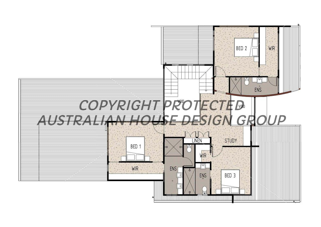 Modern Australian House Design M4022 by Australian House Design Group featuring contemporary architecture and stylish exterior details.