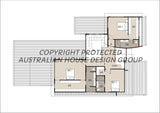 Modern Australian House Design M5005 by Australian House Design Group, featuring contemporary architecture and stylish exterior details.
