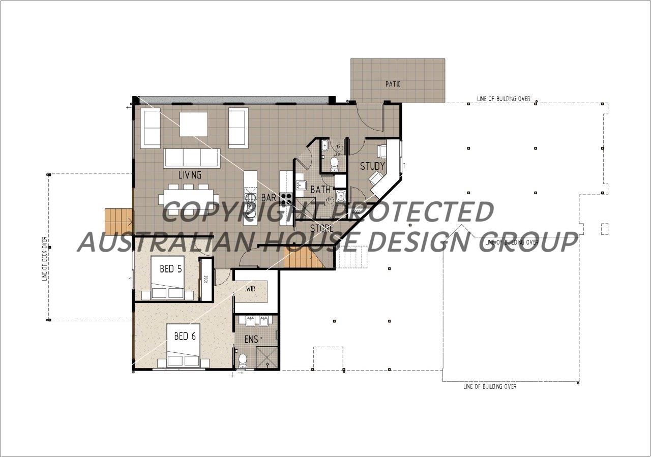 Modern house design by Australian House Design Group featuring sleek architecture and contemporary exterior details.