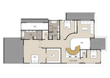 Modern classical MCL4001 house design by Australian House Design Group, featuring sleek architectural details and contemporary style.