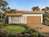 Modern Australian House Design M5016 rendering showing sleek exterior with contemporary architecture and stylish finishing details.