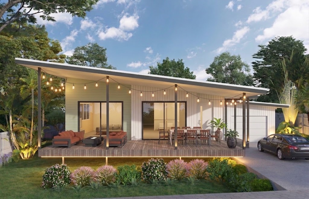 Modern Australian House Design M3004-A by Australian House Design Group featuring contemporary architecture and stylish exterior details.