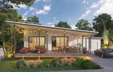 Modern Australian House Design M3004-A by Australian House Design Group featuring contemporary architecture and stylish exterior details.