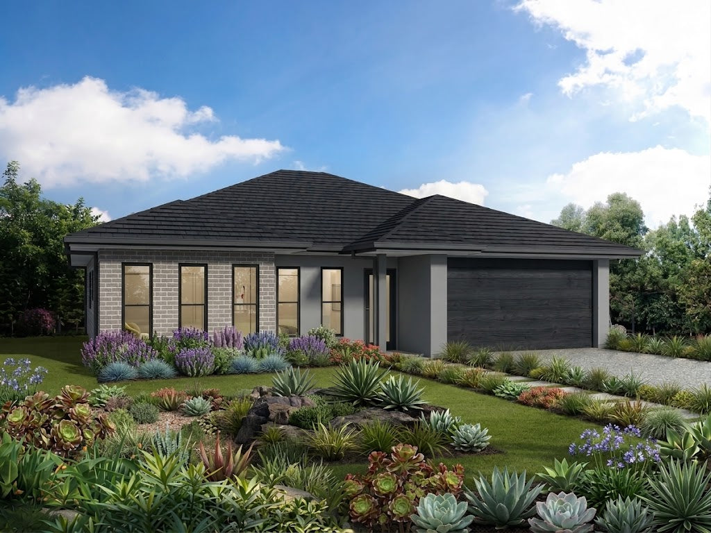 Traditional Australian House Design T4002-B by Australian House Design Group, showcasing detailed exterior architecture.