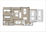 Traditional Australian House Design T3007 by Australian House Design Group, showcasing architectural layout and exterior features.