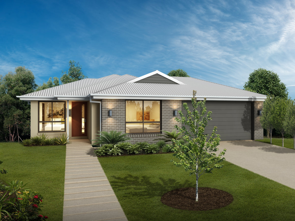 Traditional Australian House Design by Australian House Design Group, front view showing architectural details and roof style.