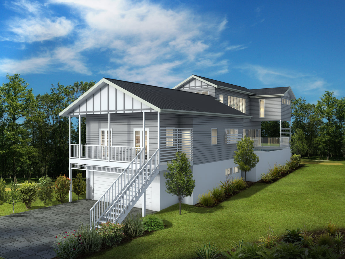 Traditional Australian House Design T4010 by Australian House Design Group featuring classic architecture and detailed exterior elements.