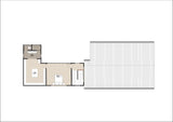 Traditional Australian House Design T4010 by Australian House Design Group, showing the front elevation with detailed architectural features.
