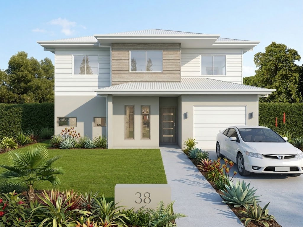 Traditional Australian House Design by Australian House Design Group, featuring detailed exterior view of model T4013-B