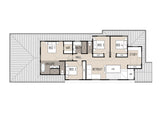 Traditional Australian House Design T4015 by Australian House Design Group, featuring a detailed front elevation and architectural elements.