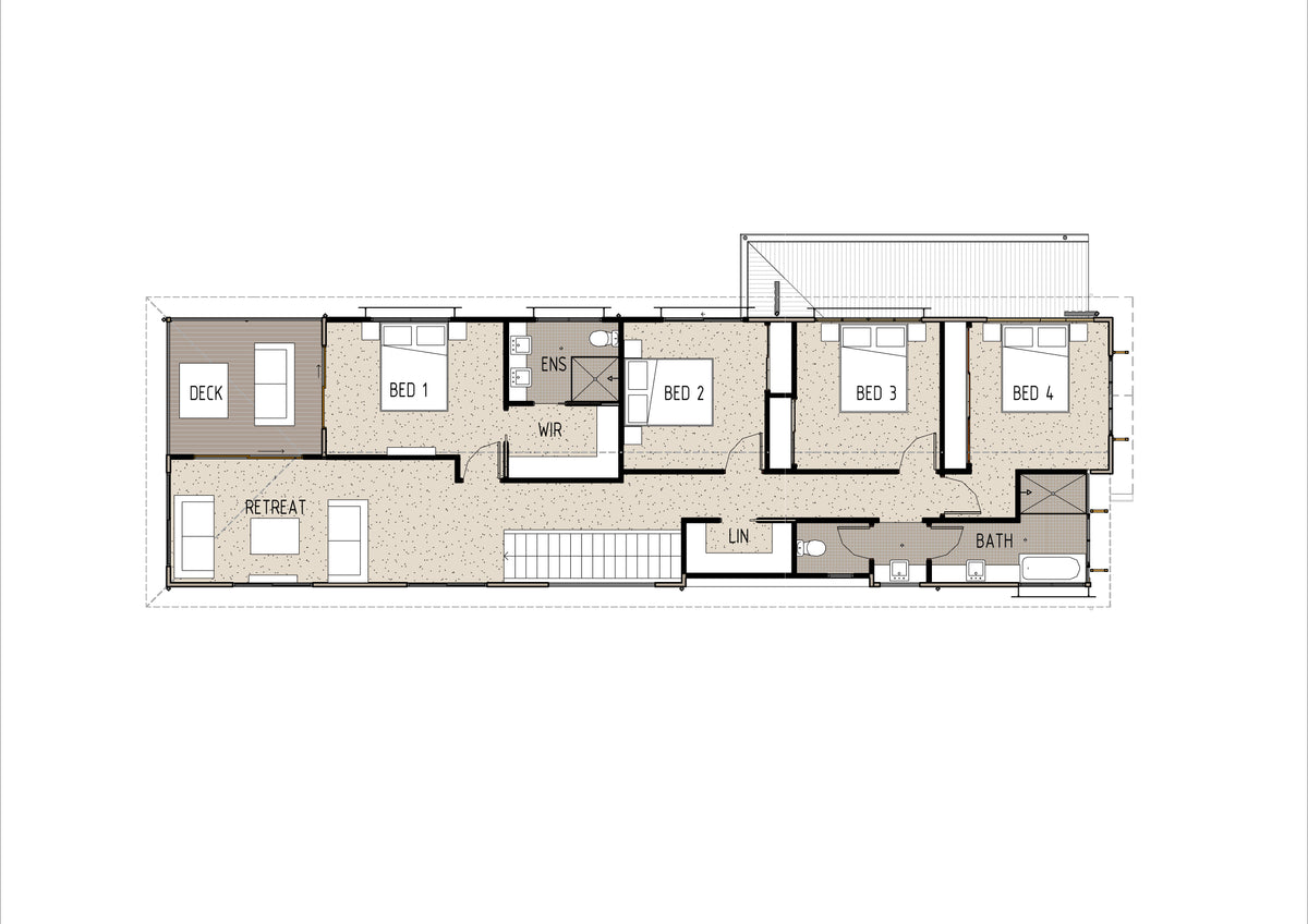 Traditional Australian House Design T4026 floor plan with detailed layout and architectural features.