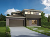 Traditional home facade designed by Australian House Design Group, featuring classic architectural details and elegant exterior finishes.