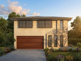 Traditional Australian House Design T5009 by Australian House Design Group, showing detailed exterior rendering with windows and roof features.
