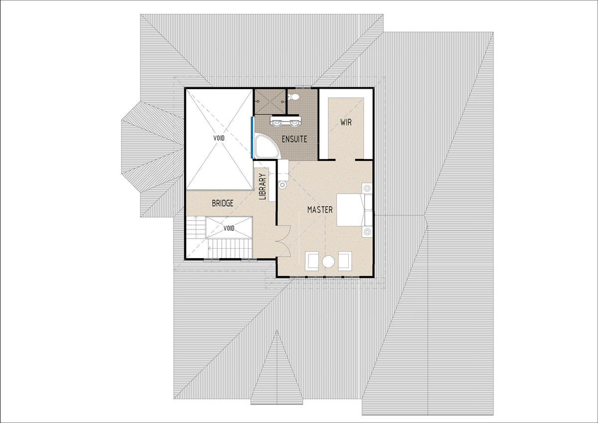 Australian House Design Group Hamptons H4005-A floor plan showing elegant interior and exterior architectural details.