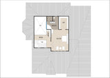 Australian House Design Group Hamptons H4005-A floor plan showing elegant interior and exterior architectural details.