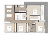Australian House Design Group H4010 Hamptons house plans, architectural drawings showing detailed floor layouts and design features.