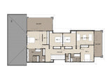 Australian House Design Group Hamptons-style H4013 exterior with white siding and classic coastal architecture.