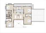 Traditional T5005 design by Australian House Design Group, featuring classic architectural details and a balanced structure.