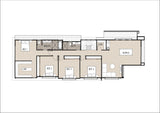 Modern small lot house design by Australian House Design Group, sleek architecture with contemporary features and clean lines.