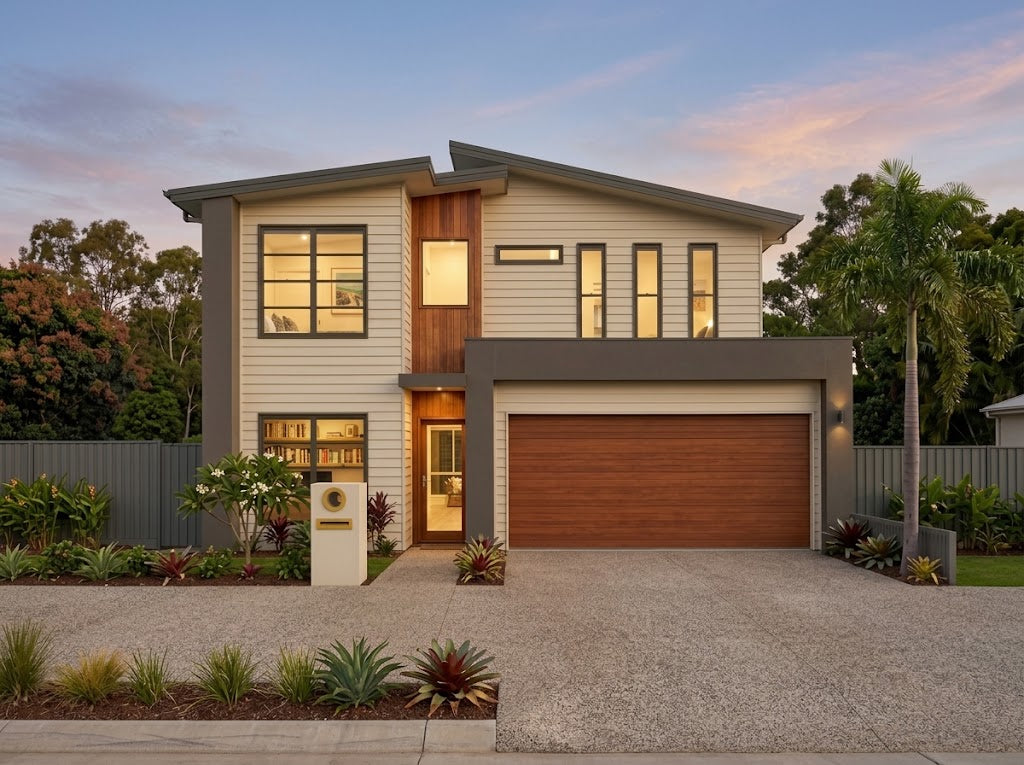 Modern Australian House Design by Australian House Design Group featuring sleek architecture and contemporary styling.