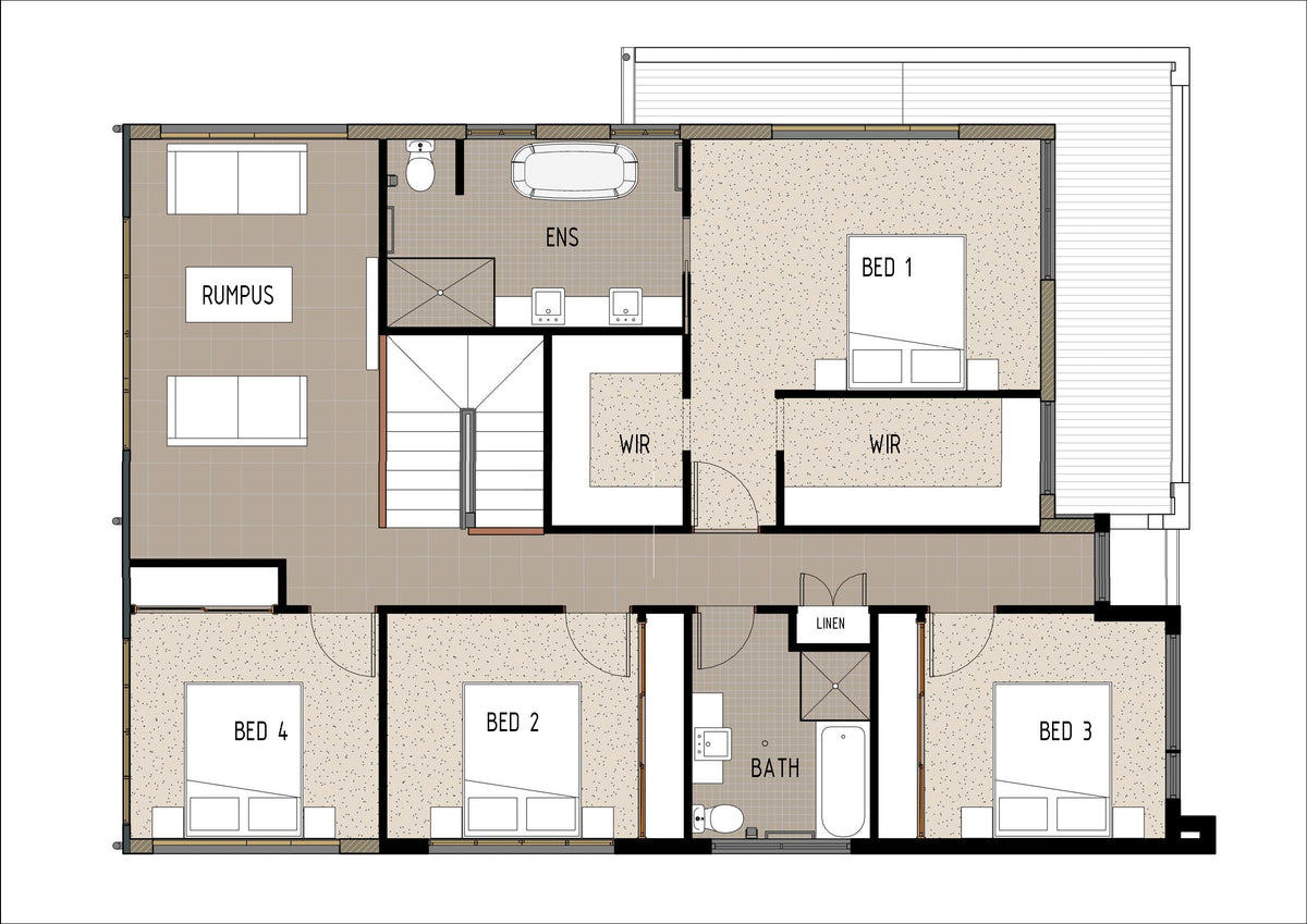 Modern Australian House Design by Australian House Design Group, showcasing sleek architectural features and contemporary style.