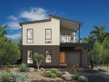 Modern design small lot home by Australian House Design Group featuring contemporary architecture and stylish exterior details.