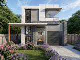 Modern Australian House Design by Australian House Design Group featuring sleek contemporary architecture and stylish exterior details.