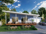 Australian House Design Group M2002 modern house with sleek architectural features and contemporary exterior design
