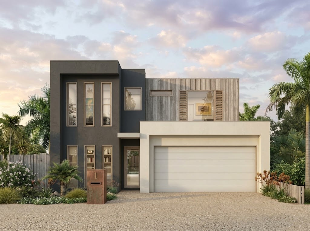 Modern Australian House Design by Australian House Design Group, featuring sleek architecture and contemporary exterior details