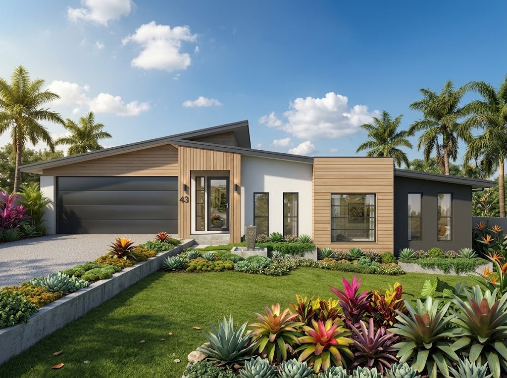 Modern Australian House Design by Australian House Design Group featuring sleek lines and contemporary architecture.
