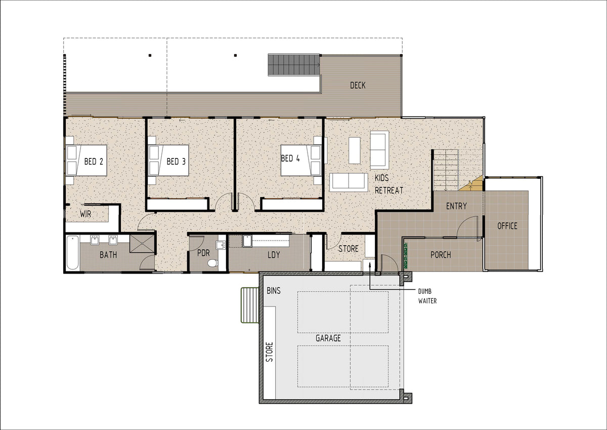 Modern Australian House Design by Australian House Design Group, featuring sleek contemporary architecture with clean lines and stylish windows.