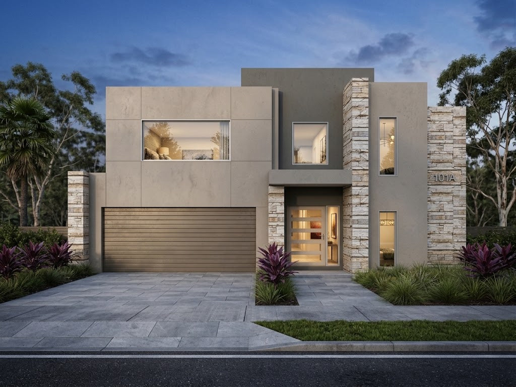 Modern Australian House Design by Australian House Design Group, featuring sleek architecture and contemporary styling.