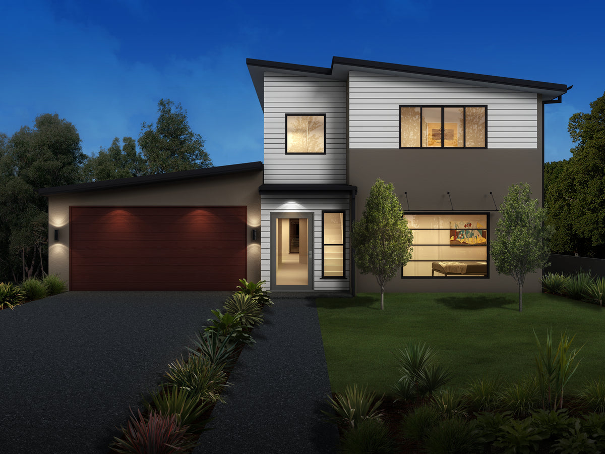 Modern Australian House Design M4020 by Australian House Design Group featuring sleek contemporary architecture and stylish exterior details.