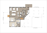 Modern Australian House Design M6001 exterior view showcasing contemporary architecture and clean lines.