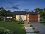 Traditional Australian House Design T2001-A by Australian House Design Group, front view showing architectural details.
