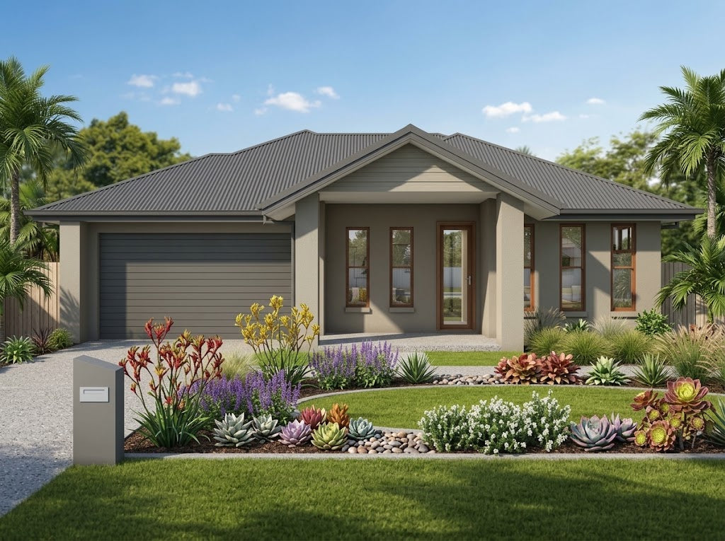 Traditional Australian House Design T4007 by Australian House Design Group featuring classic architectural elements and detailed craftsmanship.
