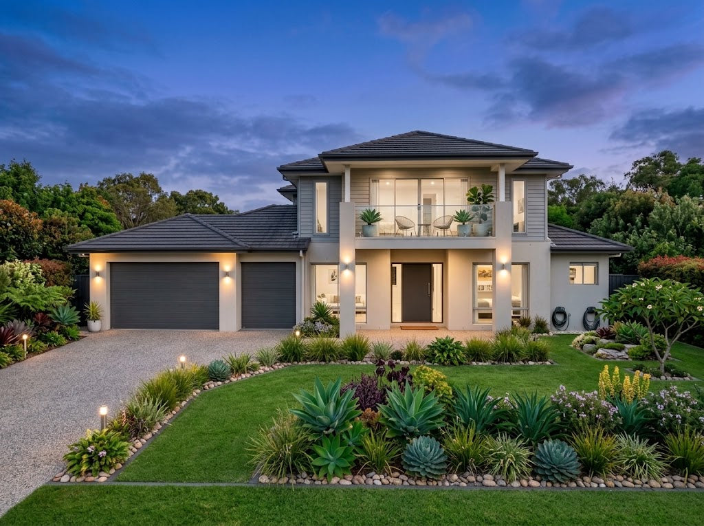 Traditional Australian House Design by Australian House Design Group, showcasing classic architectural features and exterior details.