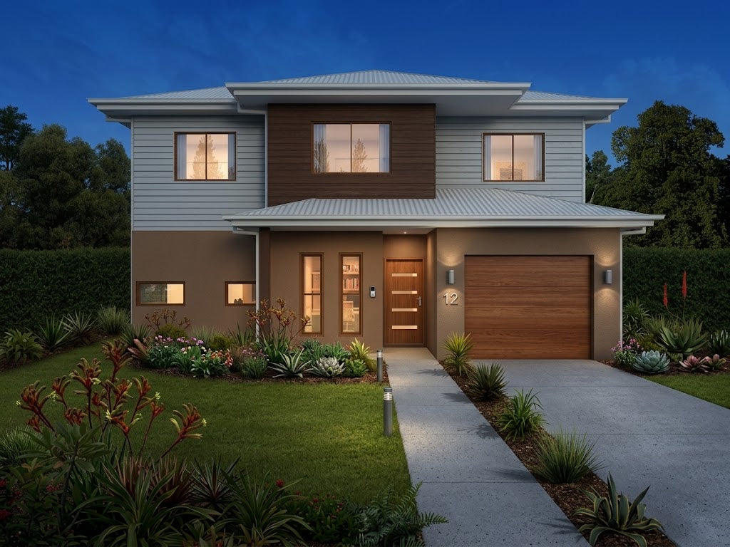 Traditional T4013-A Australian House Design Group with classic architectural features and detailed craftsmanship.