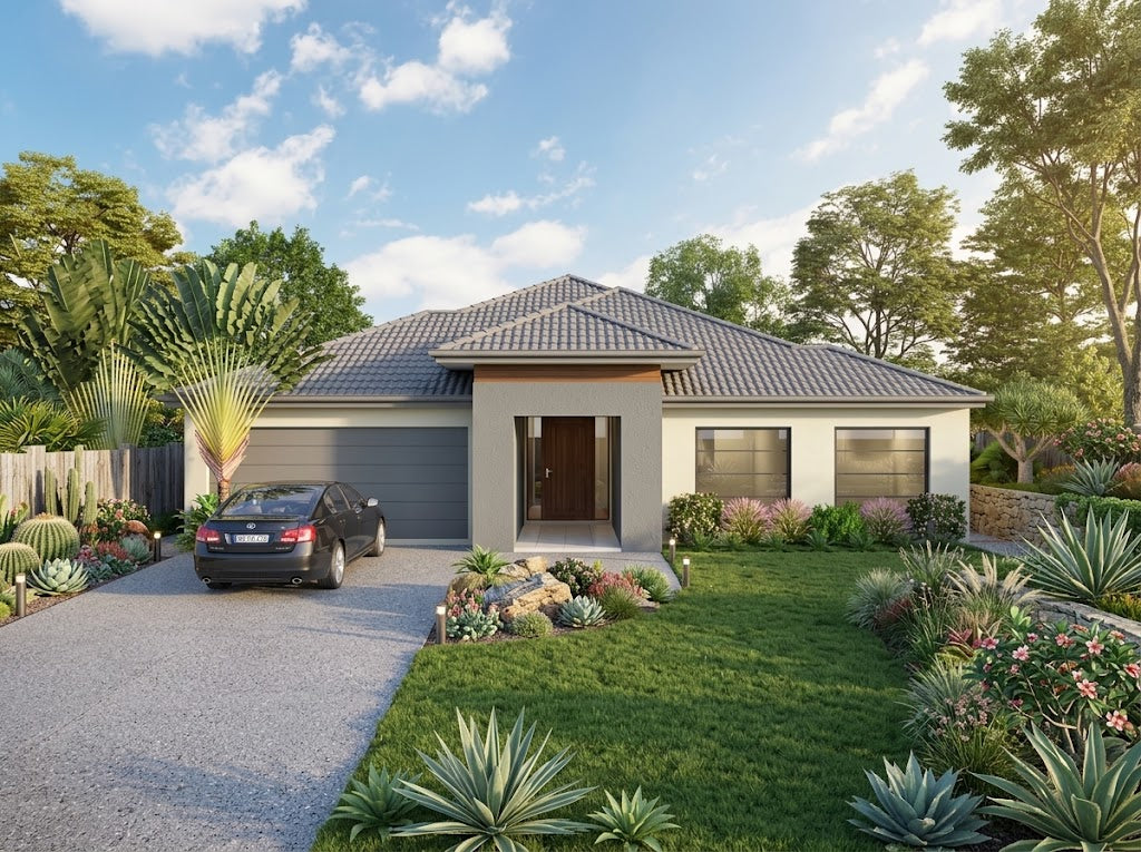 Traditional Australian House Design T4024 by Australian House Design Group, featuring classic architectural details and a modern layout.