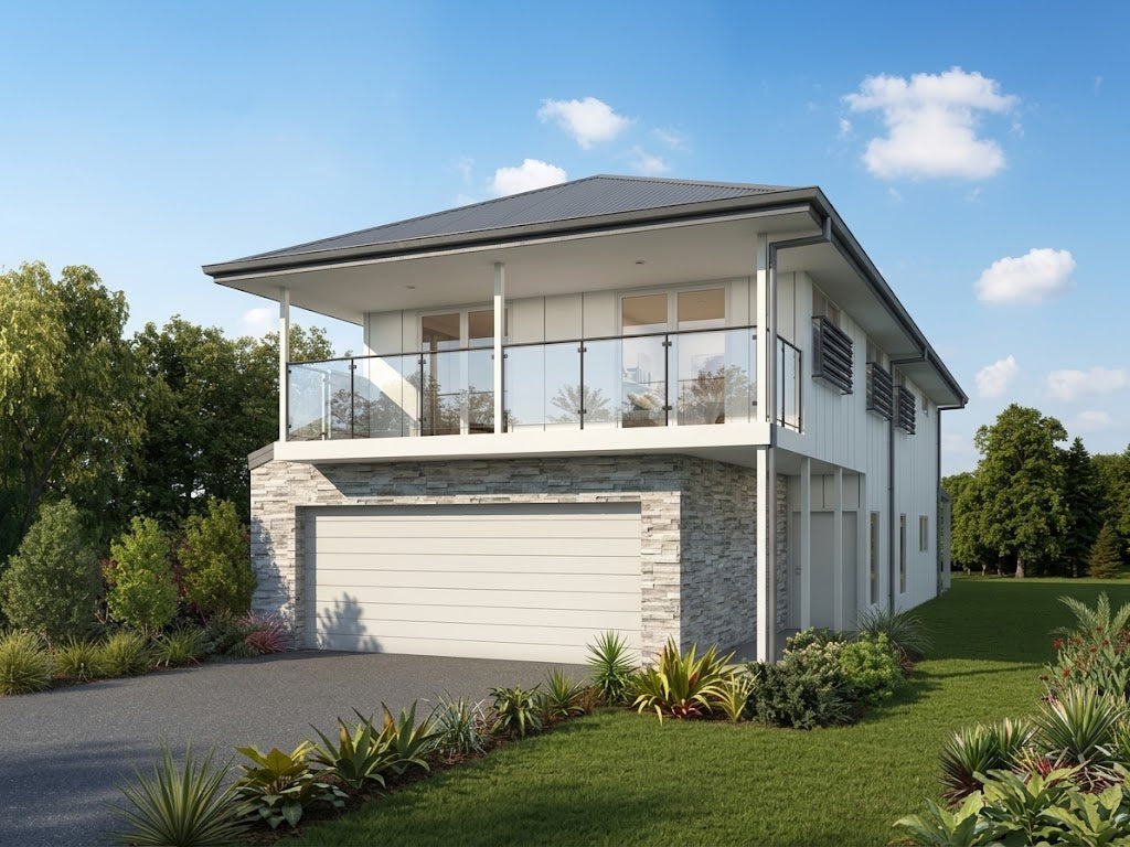 Traditional Australian House Design T4025 by Australian House Design Group, showcasing architectural features and exterior details.