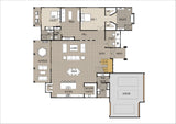 Traditional Australian House Design T5014-A floor plan by Australian House Design Group, featuring detailed architectural layout.