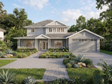 Hamptons-style Australian House Design Group H4005-A model showcasing modern exterior architecture and elegant facade.
