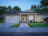 Australian House Design Group Hamptons H4017 exterior view showing classic architectural details and elegant coastal style.