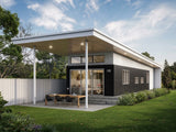 Australian House Design Group GF1004 Granny Flat exterior view showing modern design and compact structure.