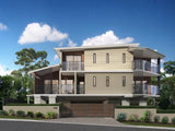 Australian House Design Group UD6001 Unit Developments architectural model showing building layout and design features