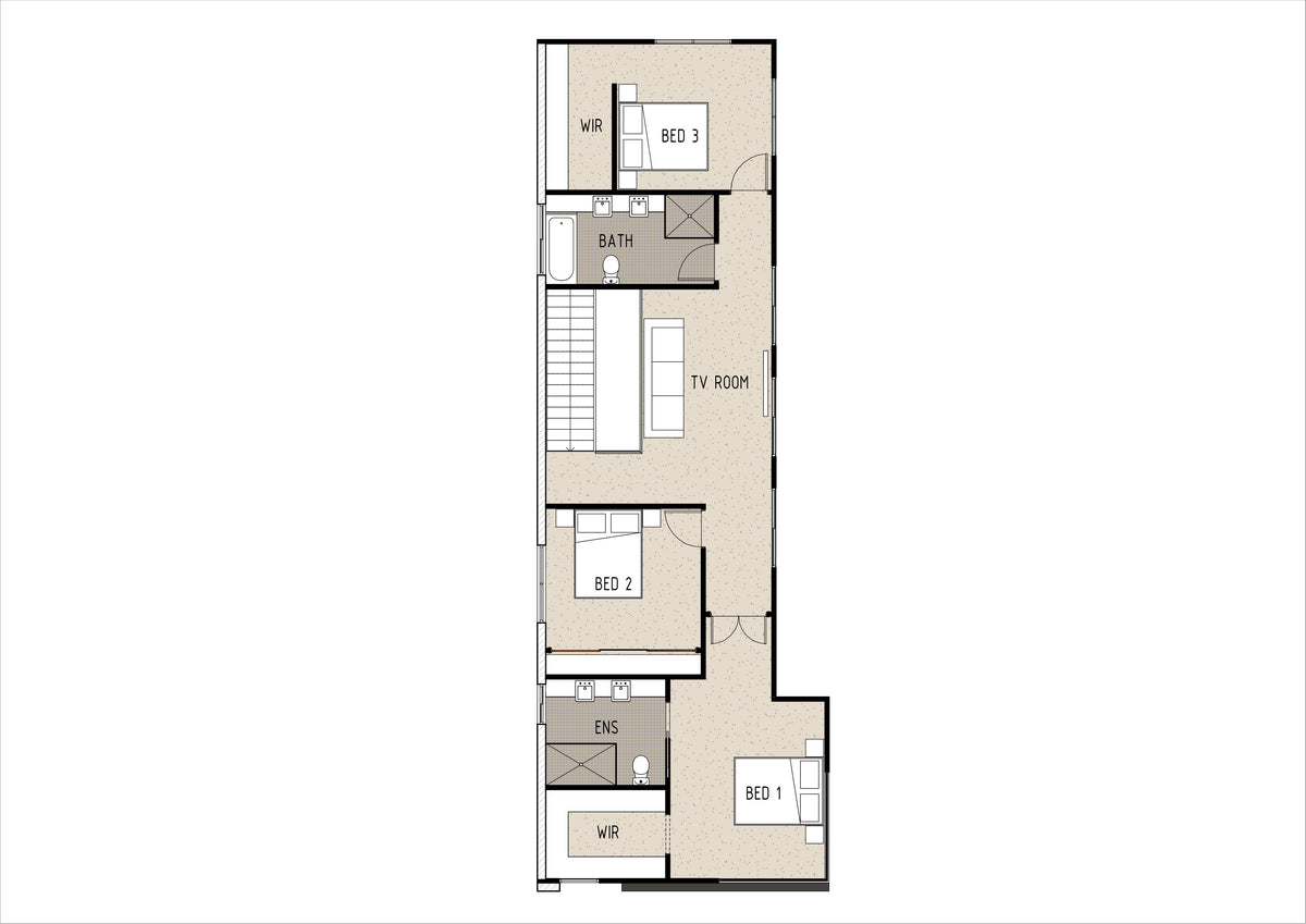 Modern Australian House Design M3011 by Australian House Design Group, showcasing sleek architectural features and contemporary style.
