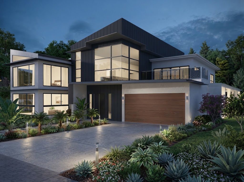 Modern Australian House Design by Australian House Design Group featuring sleek architectural elements and contemporary style.