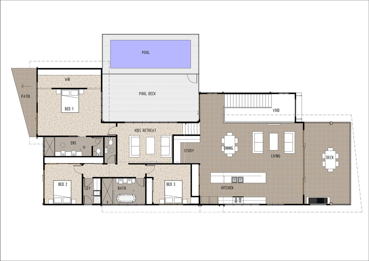 Modern Australian House Design by Australian House Design Group featuring sleek, contemporary architectural elements